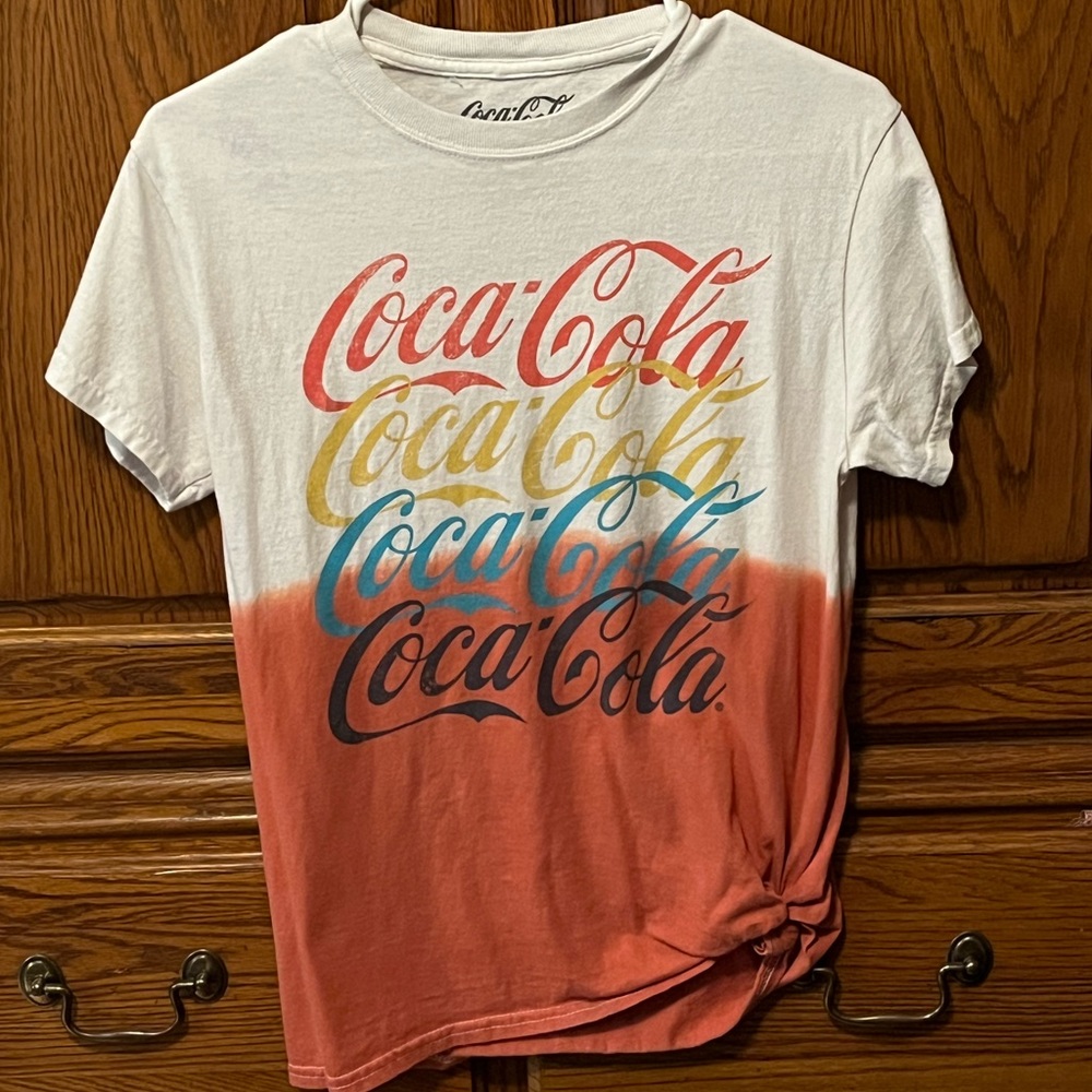 COCA-COLA, tie-dye tee